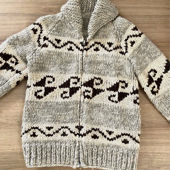 Vintage Handmade Tuak Sweater/Cardigan - Picture 1 of 5